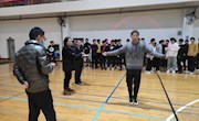 学院开展体育抽测活动