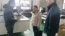 电气工程系参观易玛卡科技有限公司、 无锡卡维智能装备有限公司等企业