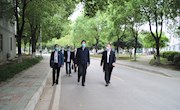 市人社局领导来院检查指导开学疫情防控工作