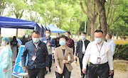市人社局党委书记张映雪一行来院督导检查疫情防控工作