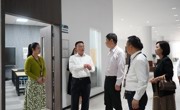 人社部就业促进司一级巡视员尹建堃一行莅临江苏省无锡技师学院调研指导