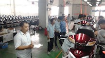 机电系教师暑期为企业员工培训