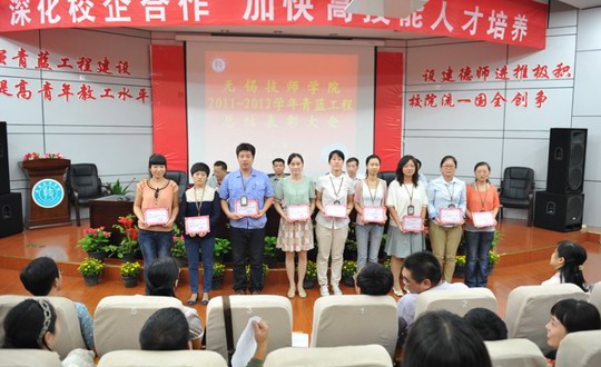 我院召开青蓝工程总结表彰大会