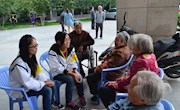 我院团委与惠泉颐养院签订共建协议暨“志愿者服务基地”揭牌仪式