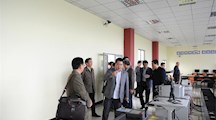 绍兴市人大、教育局来电气工程系参观