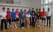 青年教师羽毛球联谊赛顺利举行
