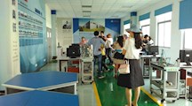 南京高等职业技术学校同仁到我系参观调研