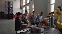 深入知名企业 助力机器人专业建设
