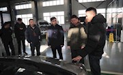 建湖县高级技工学校来我院考察学习