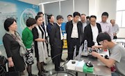 十四届无锡市政协民建、妇联组来院视察