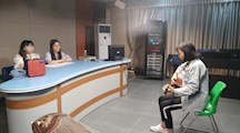我院幼儿教育专业2018年招生面试场面火热