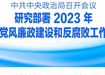 中共中央政治局召开会议 研究部署2023年党风廉政建设和反腐败工作