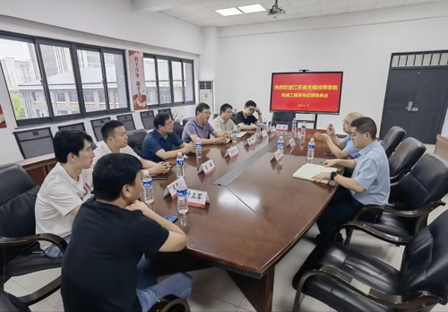 机械工程系赴常州技师学院深化交流学习