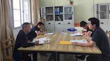 文化创意系召开党支部支委会议