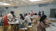 我院2019级幼儿教育专业面试现场火爆