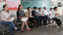 学院领导深入文化创意系随堂听课