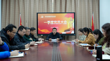 文化创意系召开第一季度党员大会