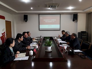 市人力资源和社会保障局关工委来我院调研