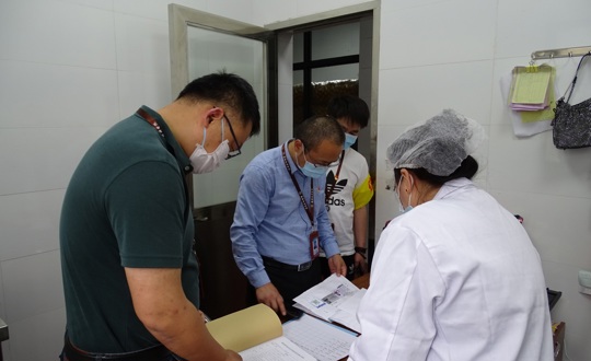 我院开展食品安全检查