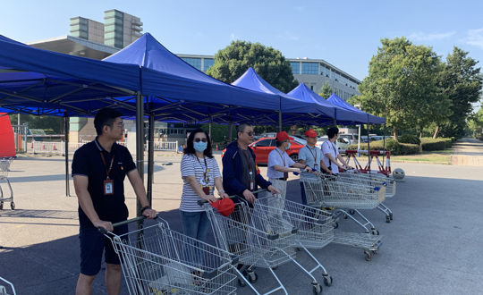 学院迎来2020年秋季学期学生返校