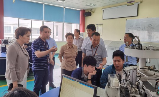 山东省菏泽市政协来院调研