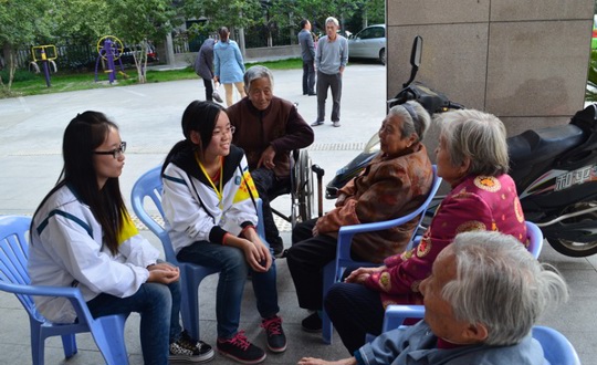 我院团委与惠泉颐养院签订共建协议暨“志愿者服务基地”揭牌仪式