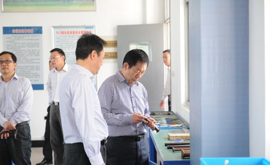 江苏省徐州技师学院来院调研交流