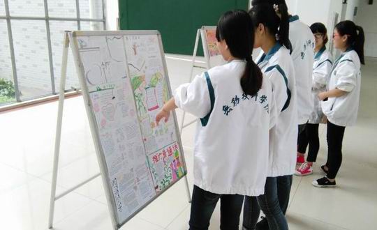 我院开展“推广普通话”手抄报比赛