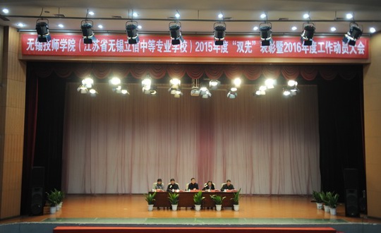 我院召开2015年度“双先”表彰暨2016年度工作动员大会