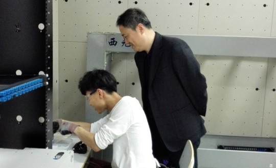 巫伟钢院长看望世界技能大赛集训选手