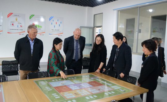 新西兰国际教育交流代表团来我院访问