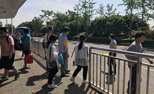 建设平安校园 维护交通秩序