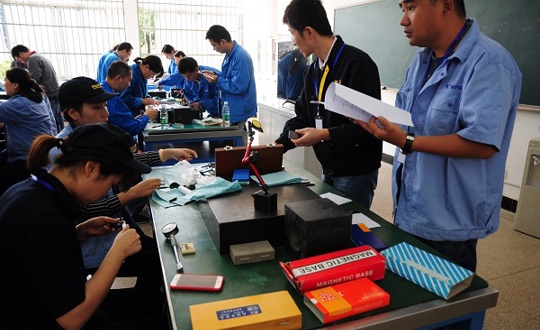 2018威孚集团员工技能大赛在我院举行