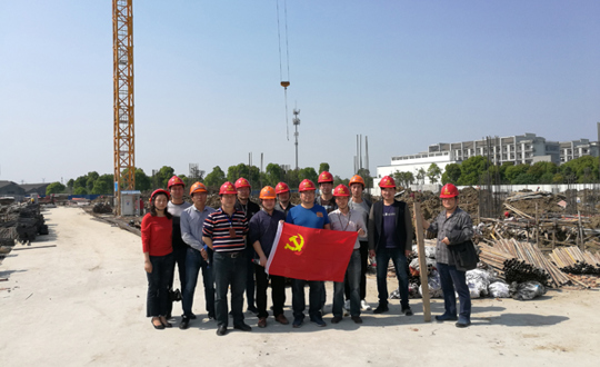 机械工程系党员代表参观新校区建设