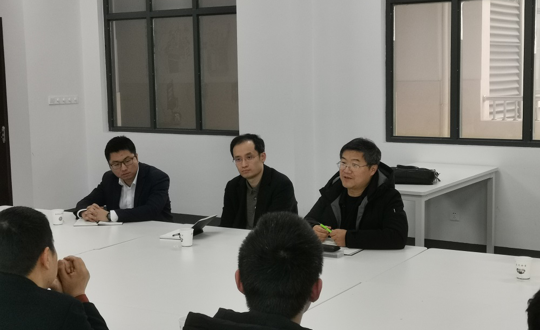 同济大学陈明教授一行来院考察