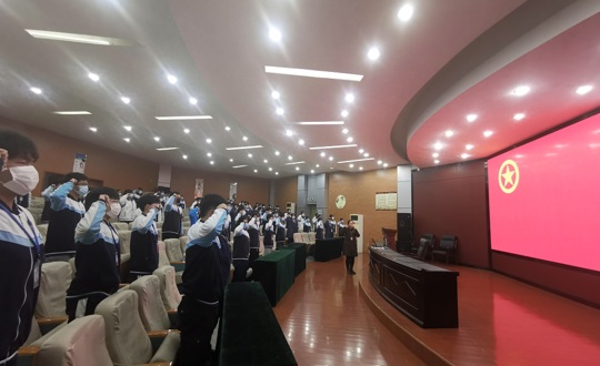 学院组织纪念“一二九”运动主题教育活动